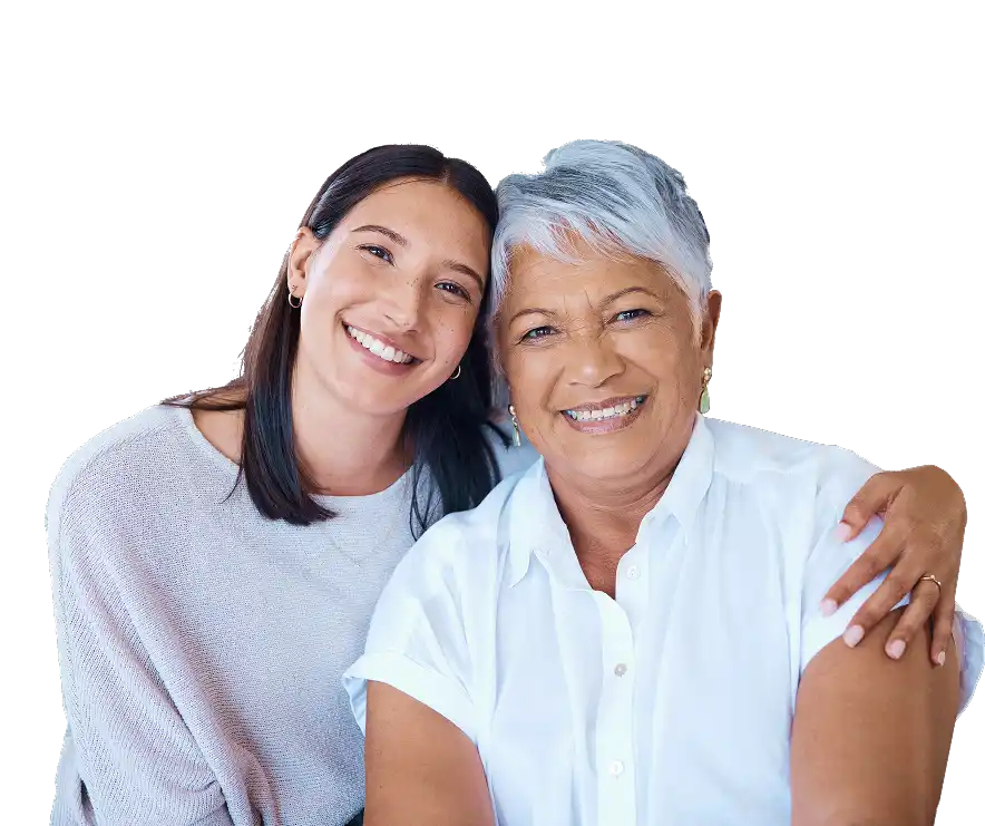 Long Term Live-in Care client and carer.