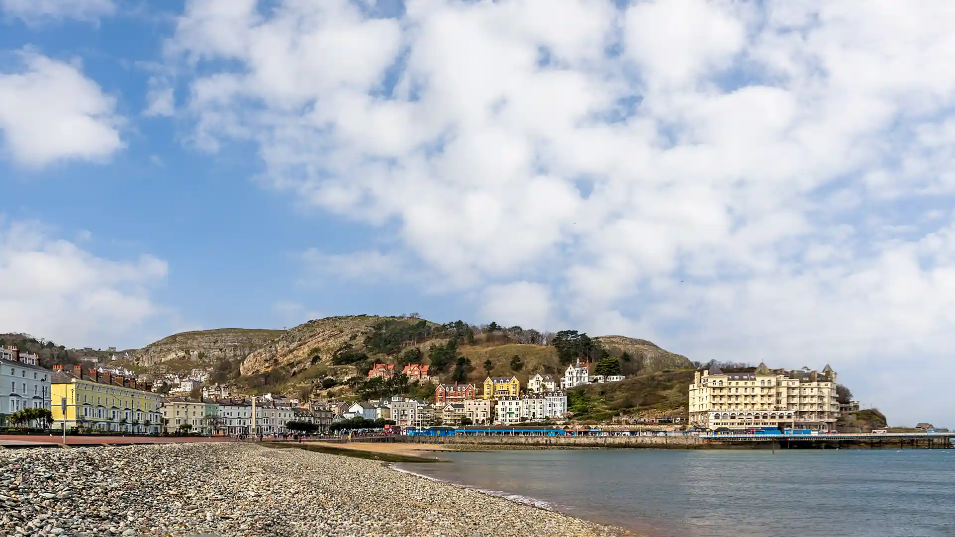 Llandudno Ormes Bay view for Able live-in care services in Llandudno & Conwy county