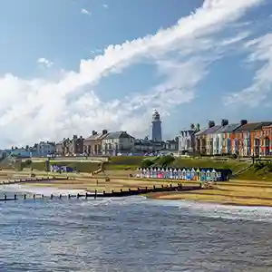 Southwold Beach location for Live in Care service.